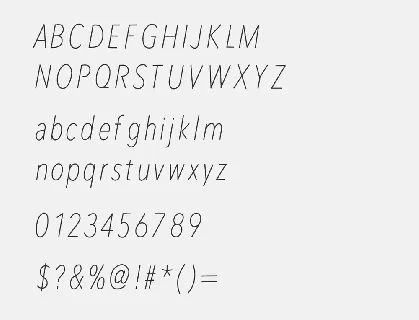 Avenir Next Condensed Free font