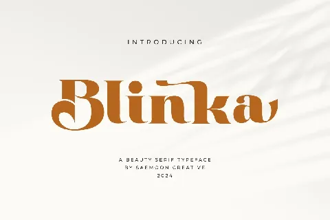 Blinka font