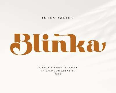 Blinka font