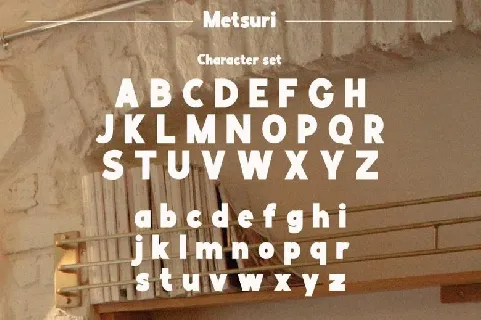 Metsuri font