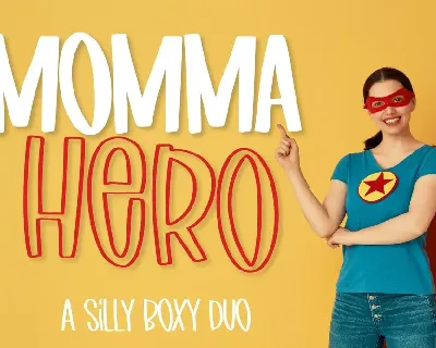 FB-MommaHero font