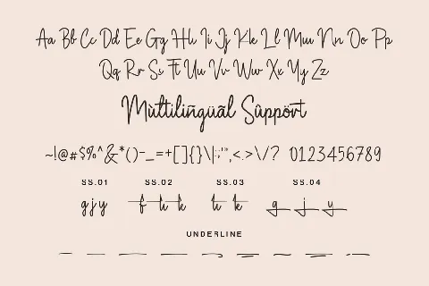 Magnolia Sparkling font