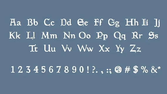 Pelagiad font