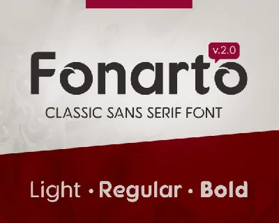 Fonarto v.2.0 Sans Family font
