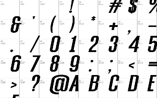 Sanguard font