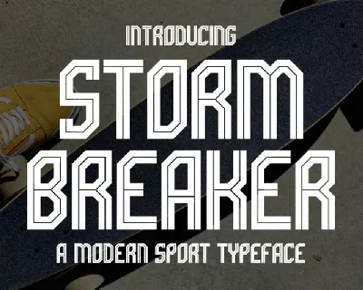 Storm Breaker font