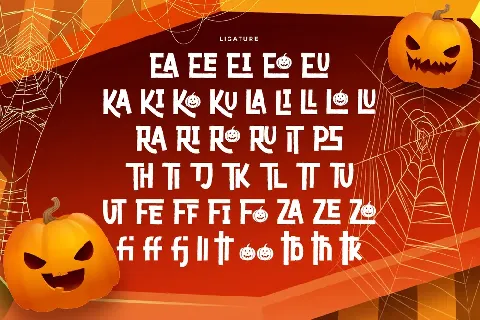 Yellow Pumpkin Demo font