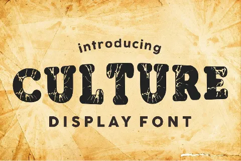 Culture font