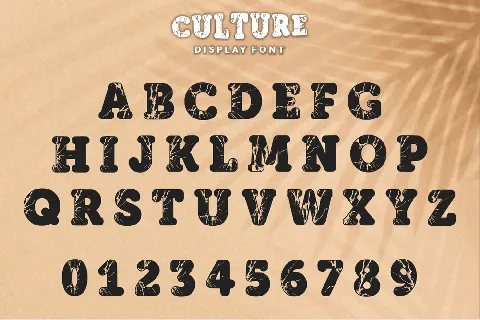 Culture font