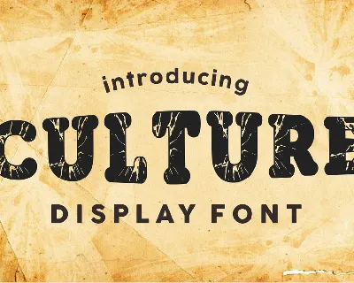 Culture font