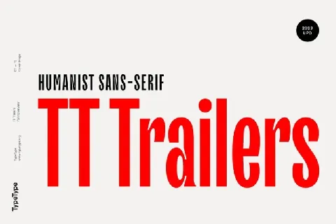 TT Trailers Family font