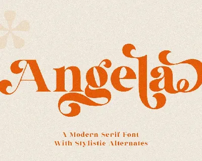 Angela font