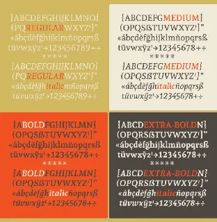 Andada Family font