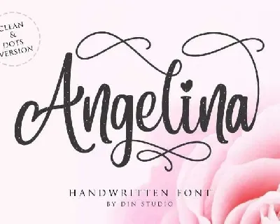 Angelina Handwritten Free font