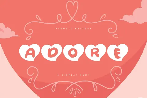 Adore font