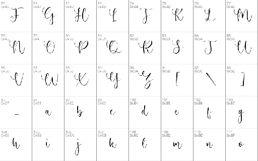 Cristhine font