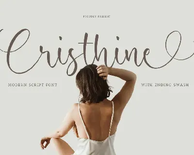 Cristhine font