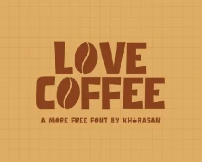 Love Coffee font
