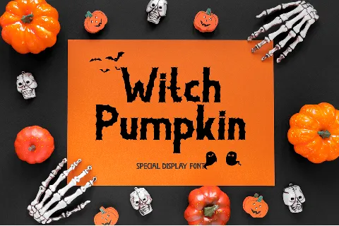 Witch Pumpkin font