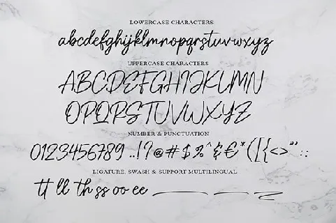 Gatteway Signature font