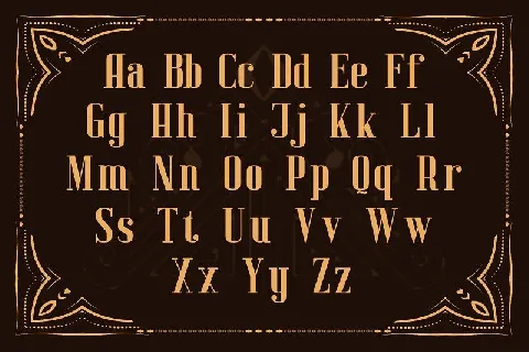 Alison Finch Display font