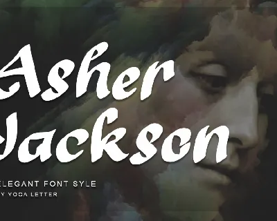 Asher Jackson Demo font