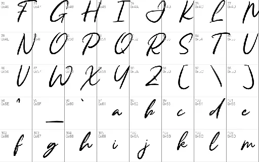 Ranchel font