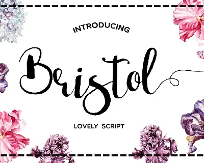 Bristol Script Free font