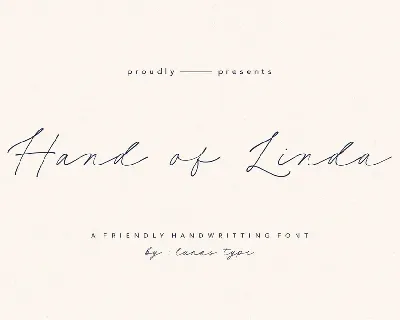 Hand of Linda font