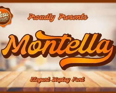 Montella font