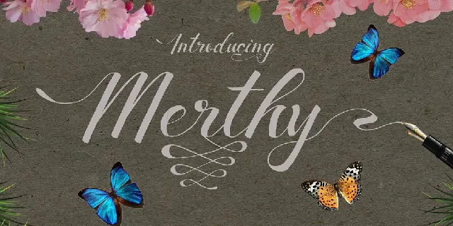 Merthy font