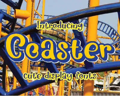 Coasters font