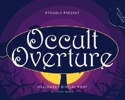 Occult Overture font
