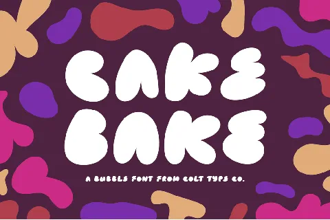 Cake Bake font