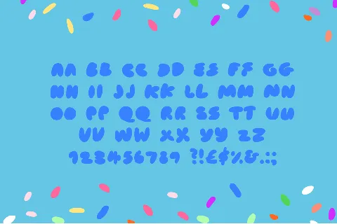 Cake Bake font