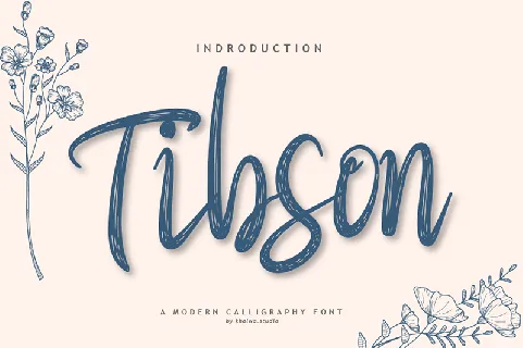 Tibson font