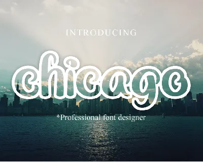 Chicago Script font