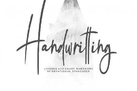 Handwritting Script font