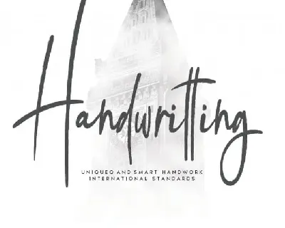 Handwritting Script font