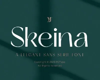 Skeina font