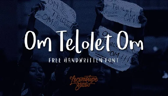 Om Telolet Om Free font