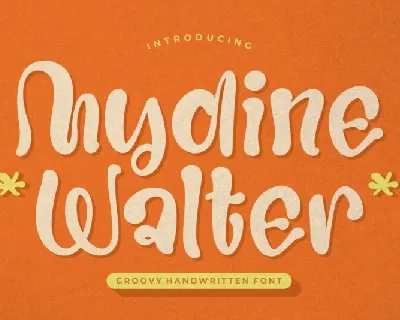 Mydine Walter font