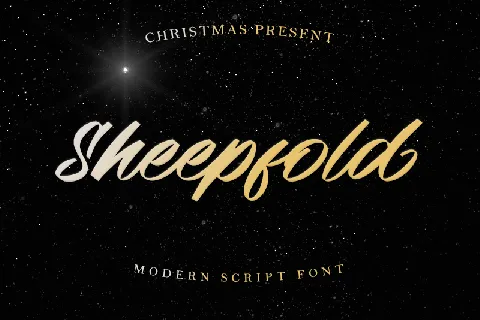 Sheepfold font