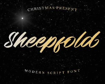 Sheepfold font