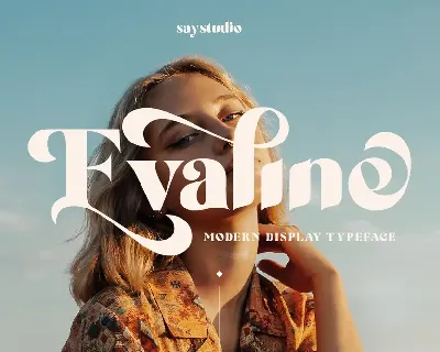 Evaline DEMO font