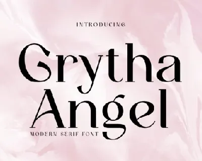 Grytha Angel font