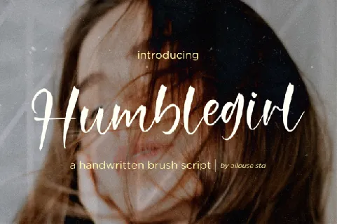 Humblegirl font