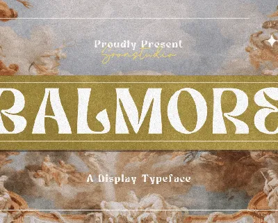 Balmore font