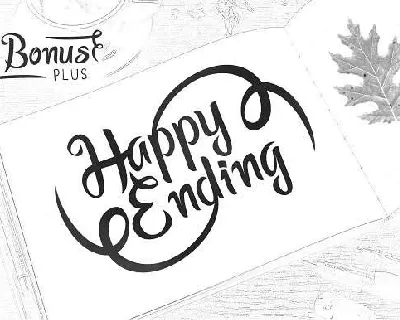 Happy Ending font