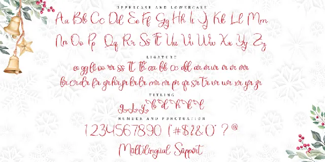 Christmas Bell Regular - Person font